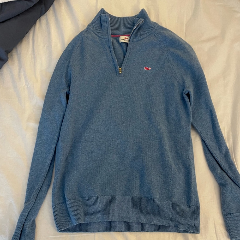Vineyard Vines Womens quarter zip sweater